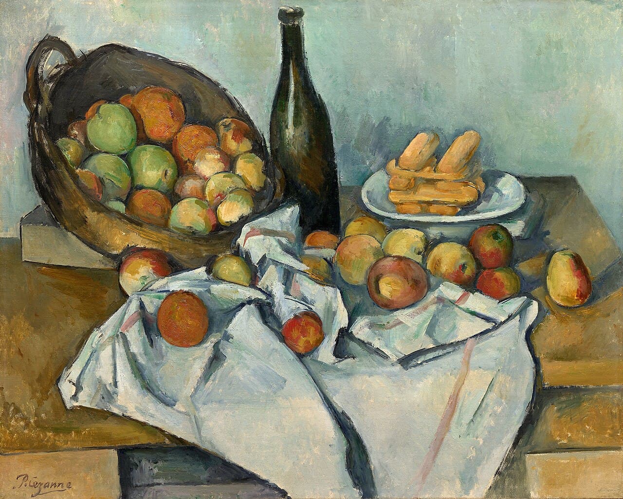 Paul Cézanne, Elma Sepeti