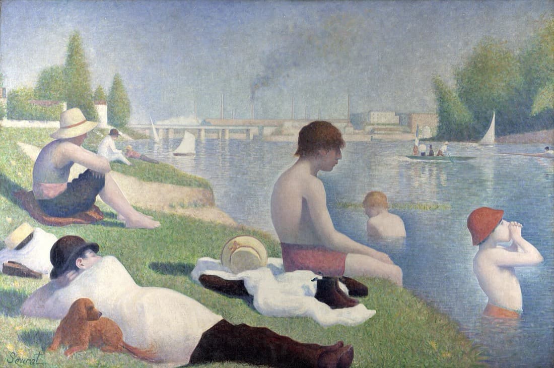 Georges Seurat, Bathers at Asnières