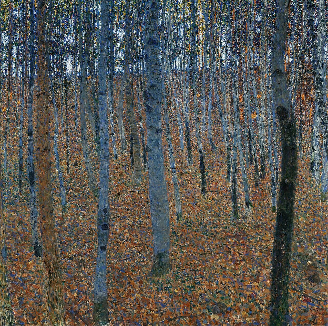 Gustav Klimt, Kayın Ormanı I