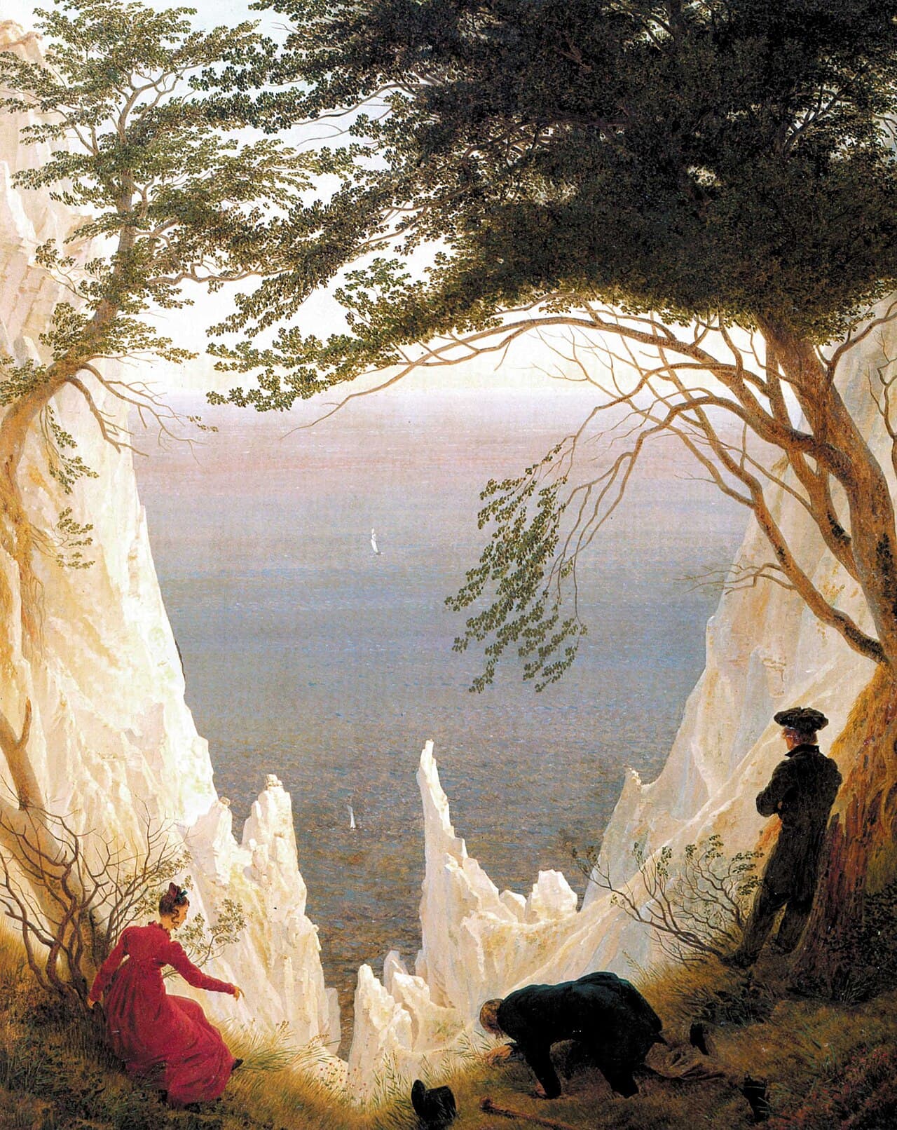 Caspar David Friedrich, Rügen’deki Tebeşir Kayalıkları