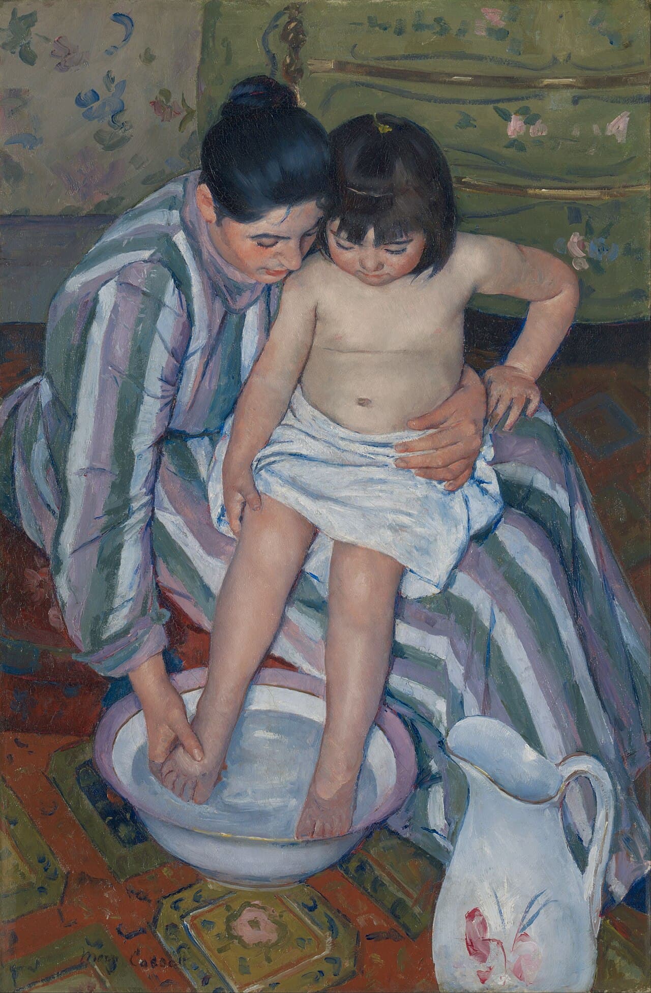 Mary Cassatt, The Child’s Bath