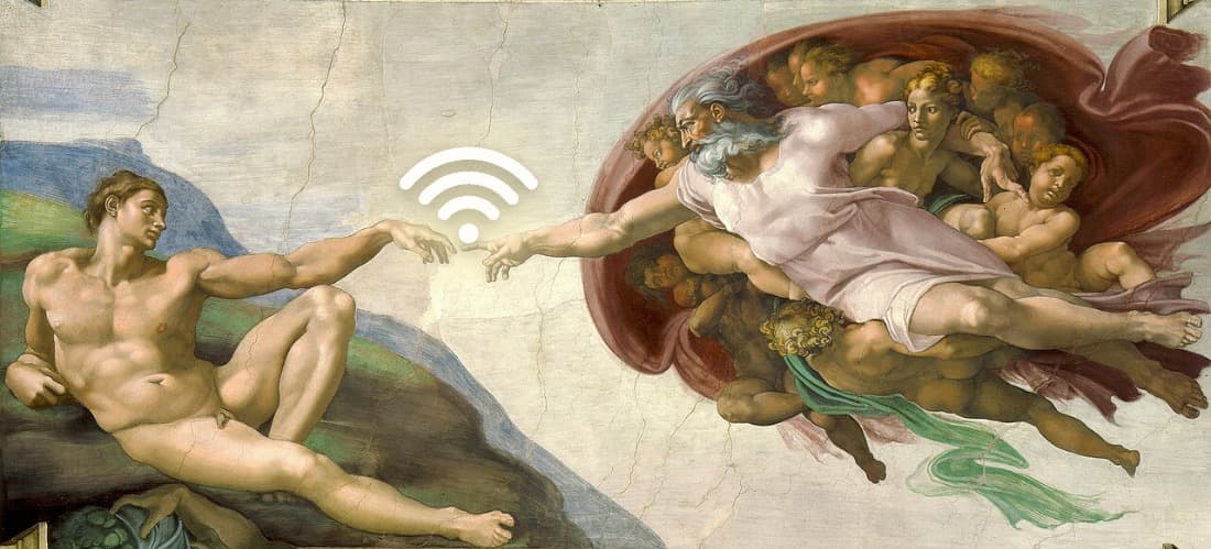 Michelangelo, The Creation of Wi-Fi