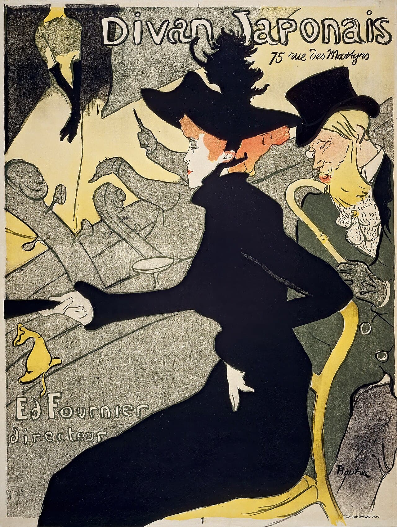 Henri de Toulouse-Lautrec, Divan Japonais