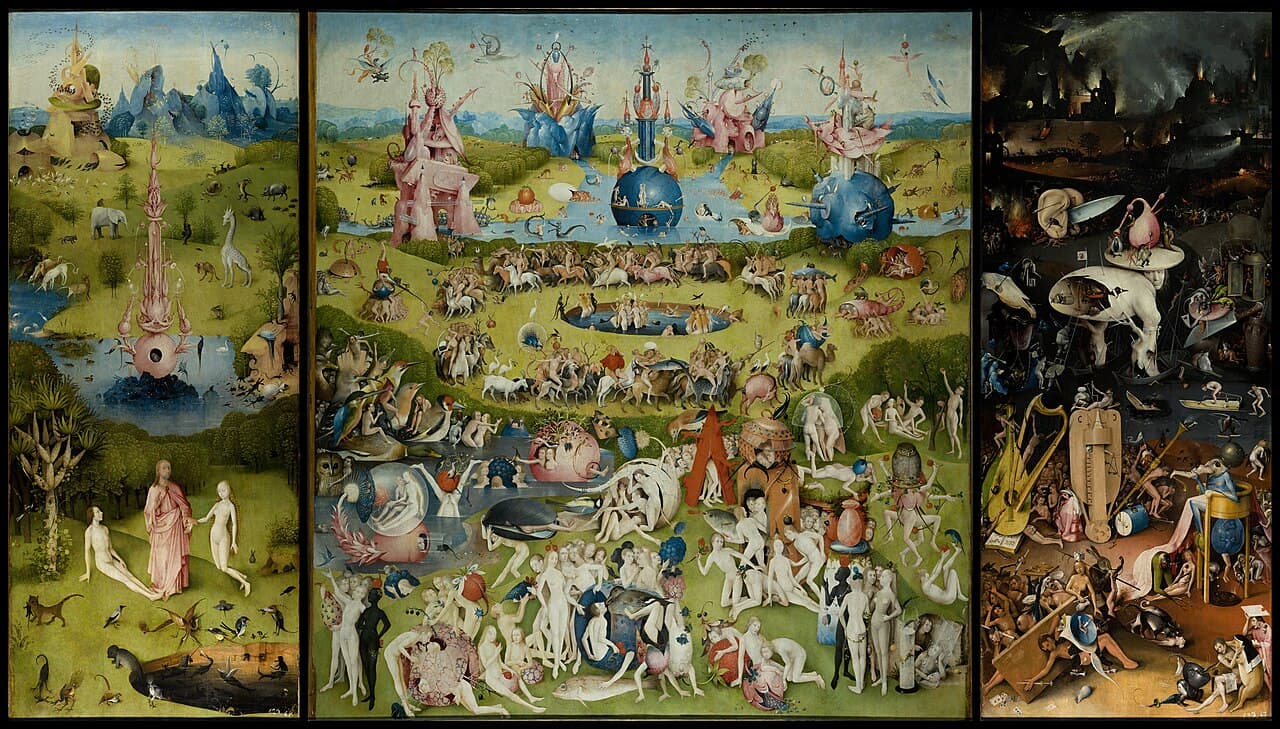 Hieronymus Bosch, Dünyevi Zevkler Bahçesi