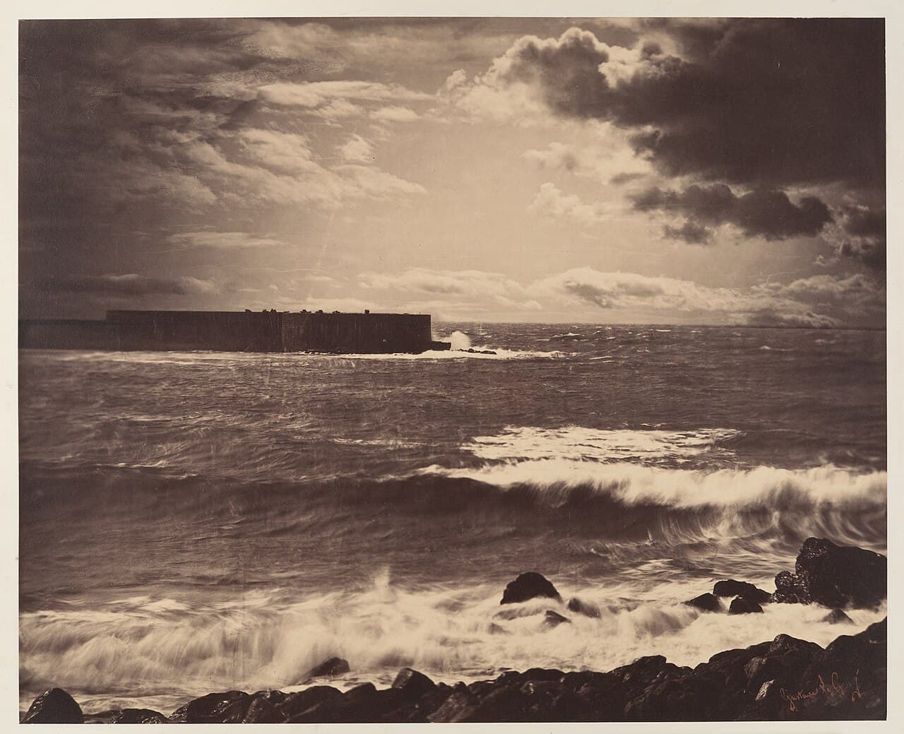 Gustave Le Gray, Büyük Dalga, Sète