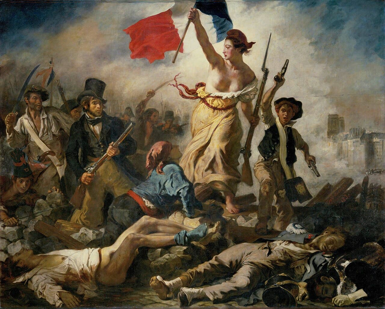 Eugène Delacroix, Halka Yol Gösteren Özgürlük