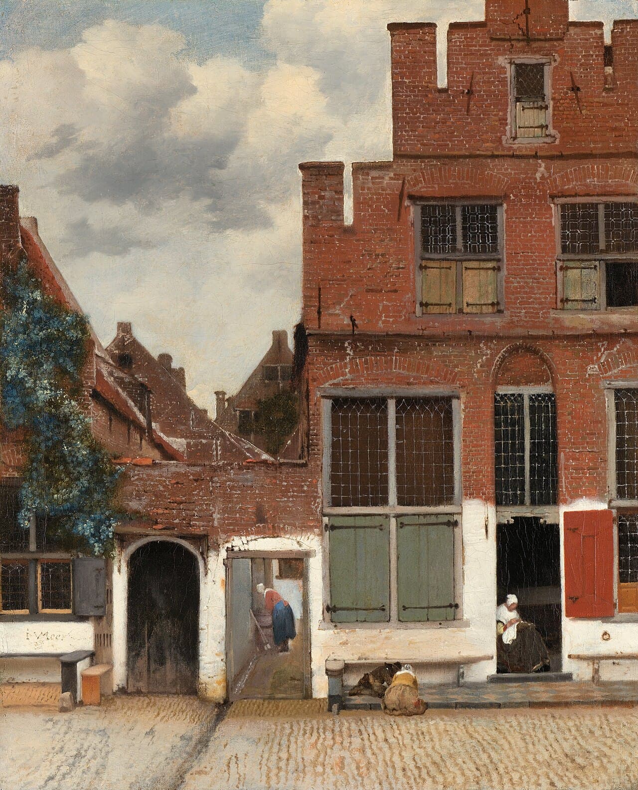 Johannes Vermeer, The Little Street