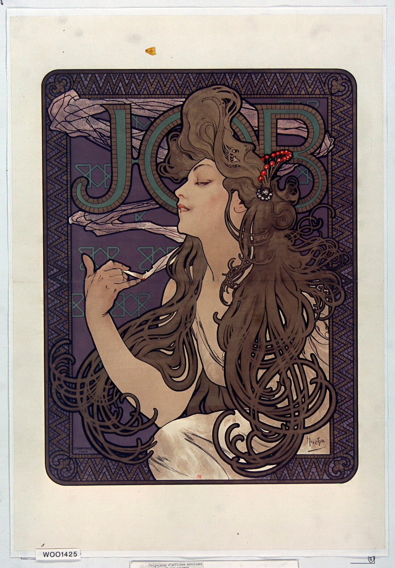 Alphonse Mucha, Job