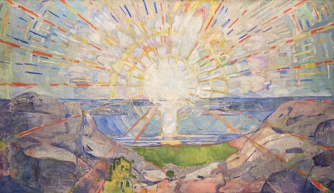 Edvard Munch, The Sun
