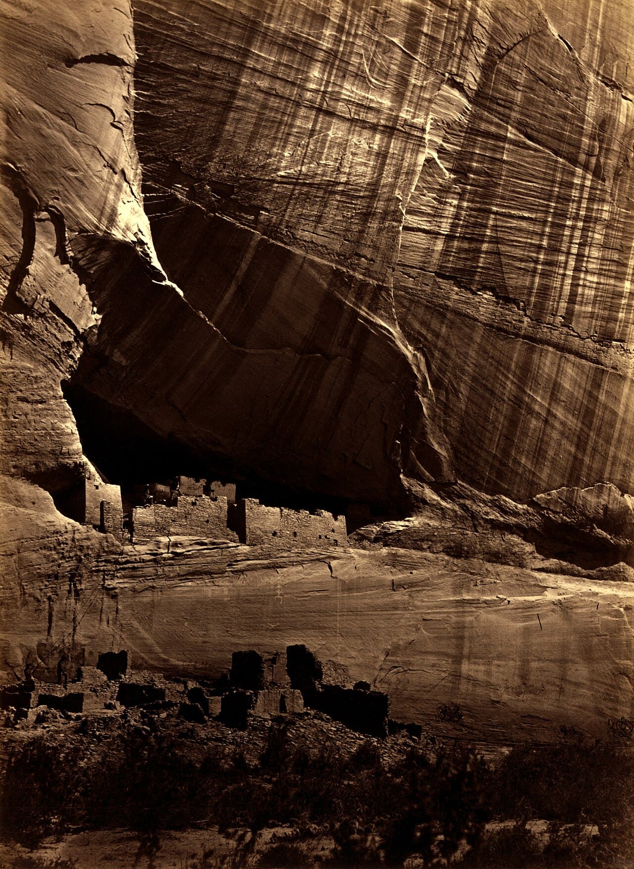 Timothy O’Sullivan, Canyon de Chelly’deki Antik Kalıntılar