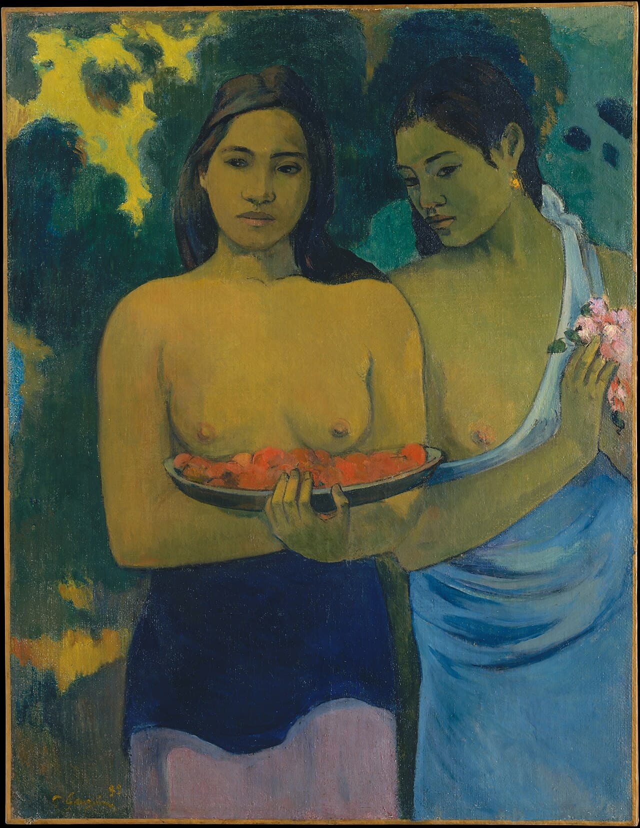 Paul Gauguin, İki Tahitili Kadın