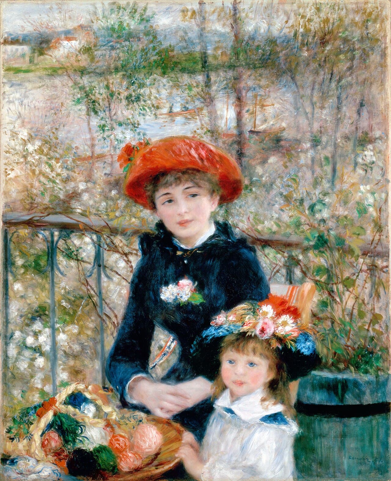 Pierre-Auguste Renoir, Two Sisters (On the Terrace)