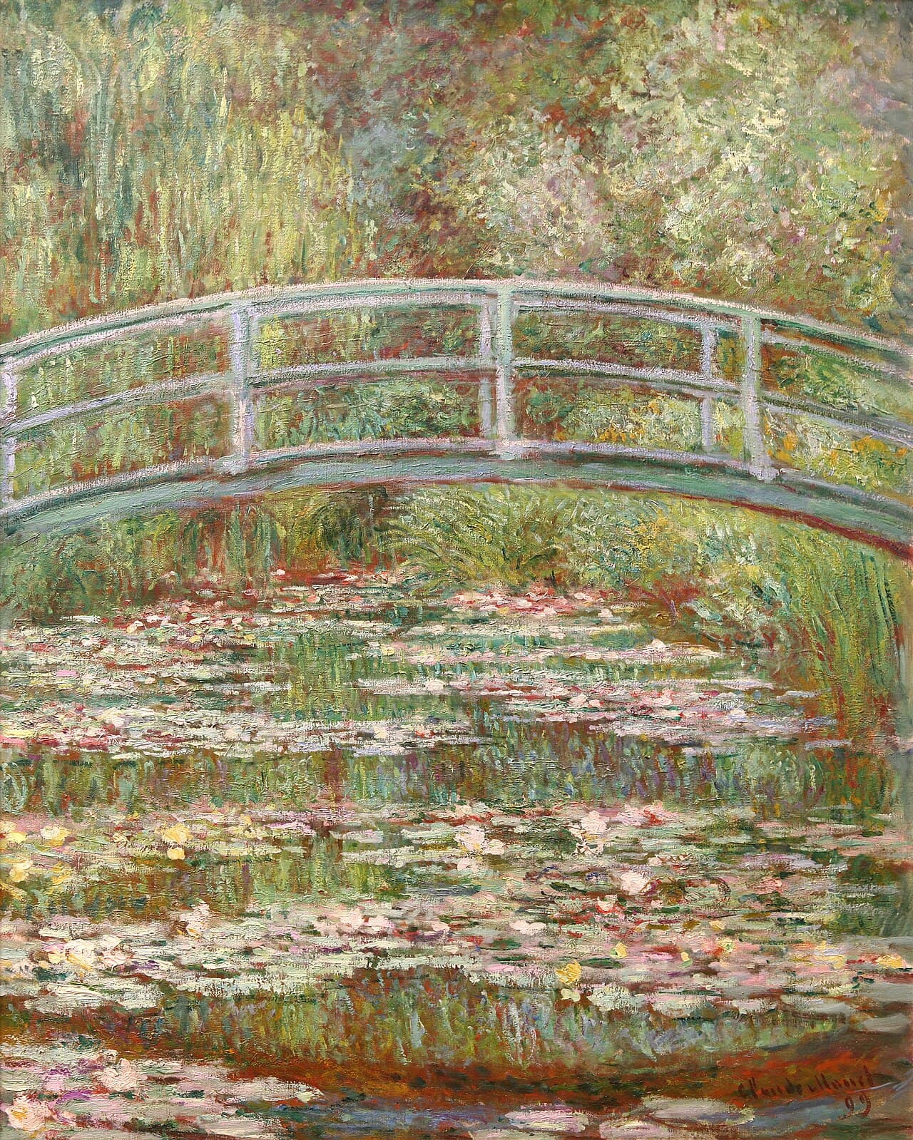 Claude Monet, The Water Lily Pond