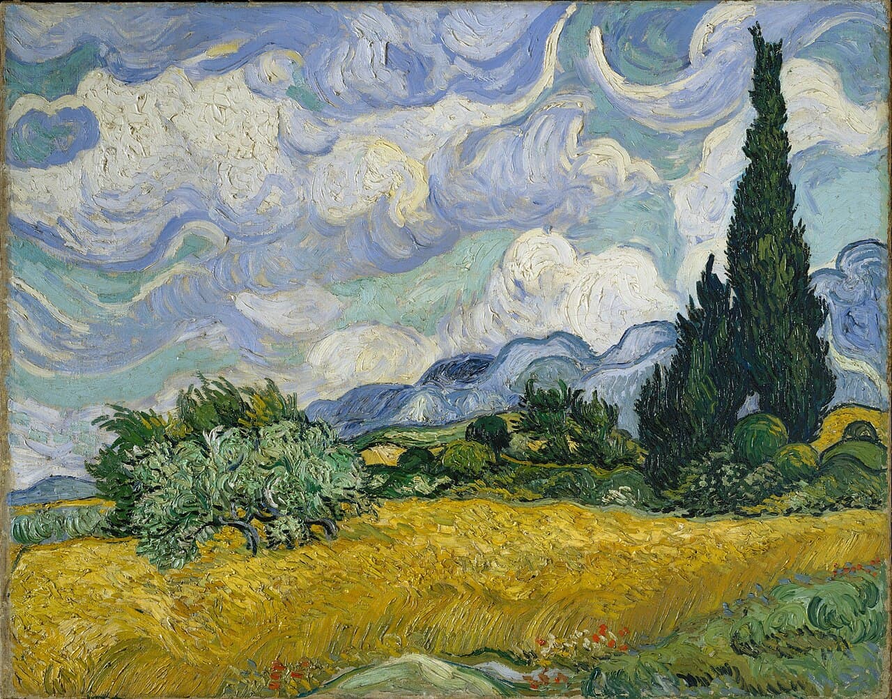 Vincent van Gogh, Selvili Buğday Tarlası